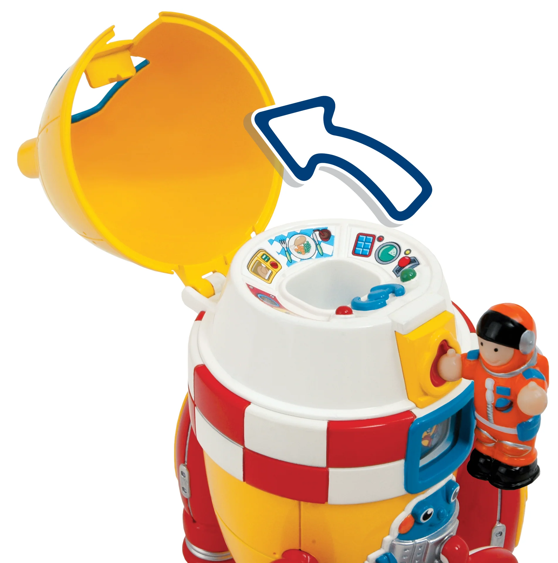 WOW Ronnie The Rocket (2 Piece Play Set) Ages 1+ - Image 6